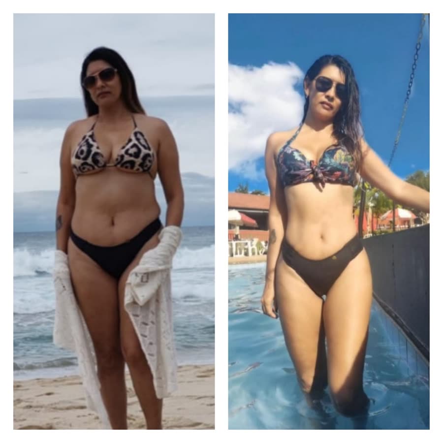 Edna, antes e depois